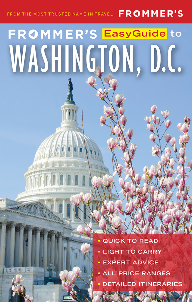 Frommers Easyguide To Washington Dc Easyguide 8th Jess Moss