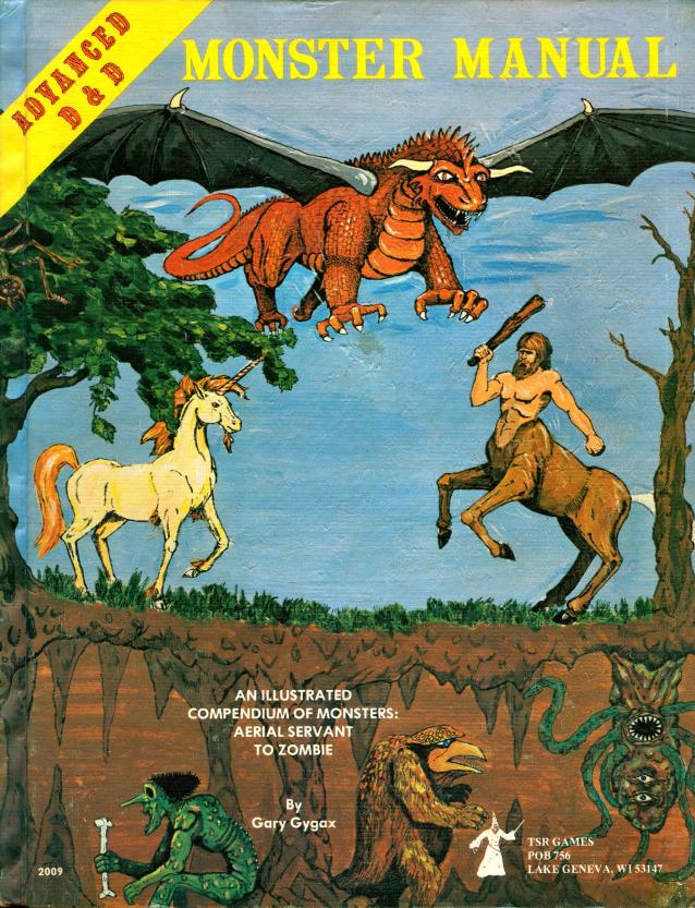 Monster Manual 1st Edition 1st Edition Add Gary Gygax