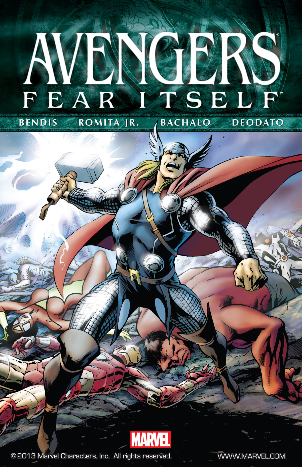 Avengers Fear Itself Tpb 2012 Chris Bachalo John Romita Jr