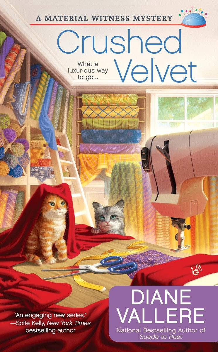 Crushed Velvet Material Witness Cozy Mystery 02 Kindle Diane Vallere Et El