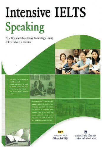 Intensive Ielts Speaking 1st Edition Ielts Research Institute