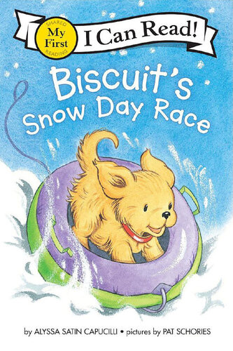 Biscuits Snow Day Race Alyssa Satin Capucilli