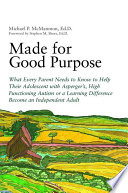 Made For Good Purpose Michael P Mcmanmon