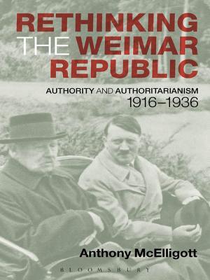 Rethinking The Weimar Republic Authority And Authoritarianism 19161936 Anthony Mcelligott