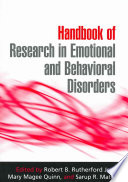 Handbook Of Research In Emotional And Behavioral Disorders Robert Bruce Rutherford