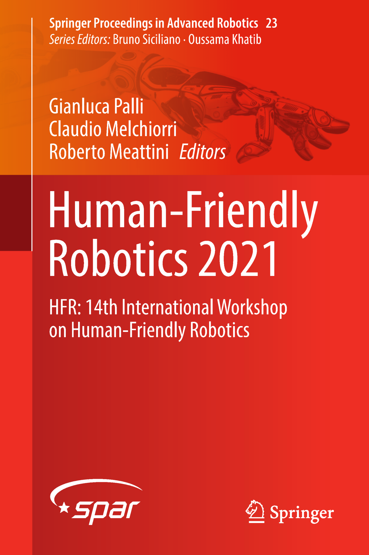 Humanfriendly Robotics 2021 Hfr 14th International Workshop On Humanfriendly Robotics Gianluca Palli