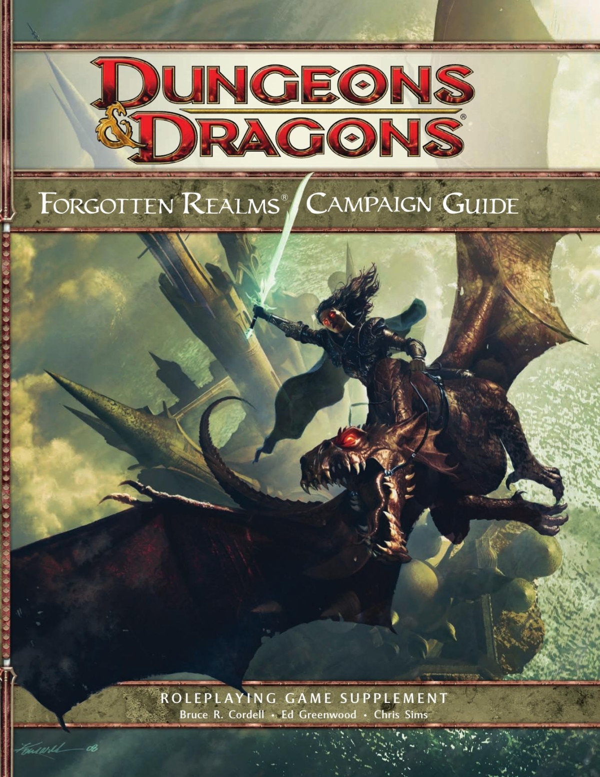 Forgotten Realms Campaign Guide 4th Edition 4th Edition Add Bruce R Cordell