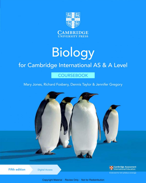 Cambridge International As A Level Biology Coursebook Ebook Maryfosbery Jones Richardtaylor