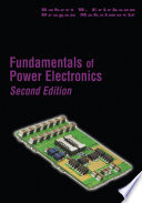 Fundamentals Of Power Electronics Robert W Erickson Dragan Maksimovic