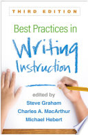 Best Practices In Writing Instruction Third Edition 3rd Edition Steve Graham