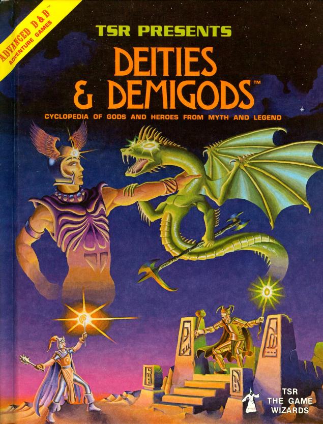 Deities Demigods 1st Edition Add Lawrence Schick