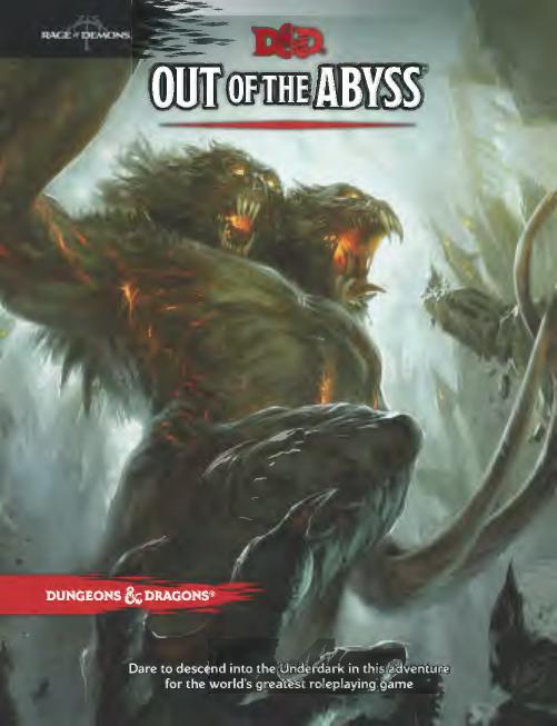 Out Of The Abyss 5th Edition Dd 5th Edition Add Wizards Of The Coast
