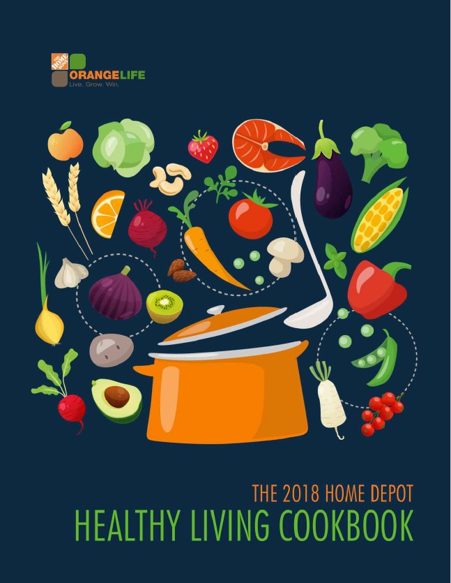 Home Depot Healthy Living Cookbook 2018 Home Depot