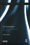 Just Conservation Adrian Martin