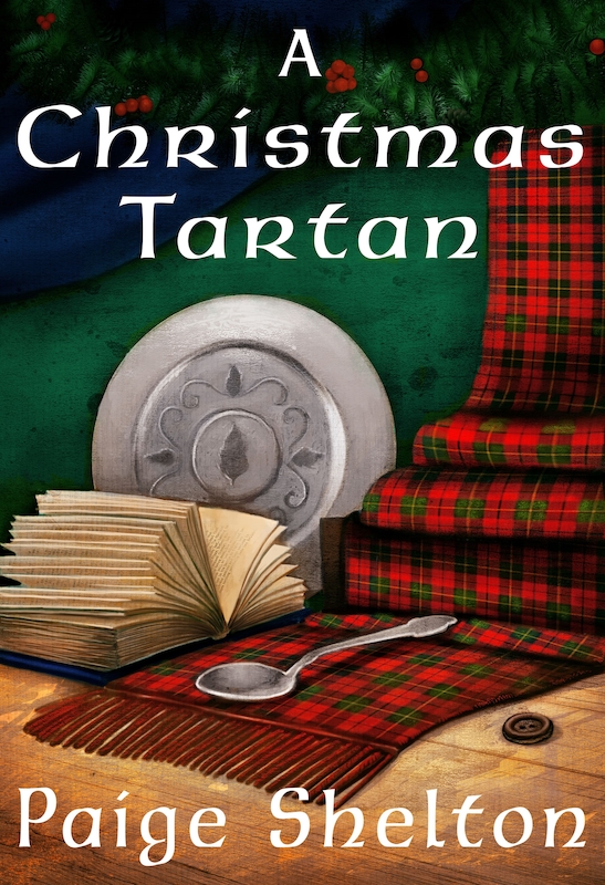 A Christmas Tartan Scottish Bookshop Mystery 25 1st Edition Paige Shelton