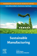 Sustainable Manufacturing Kapil Gupta Konstantinos Salonitis