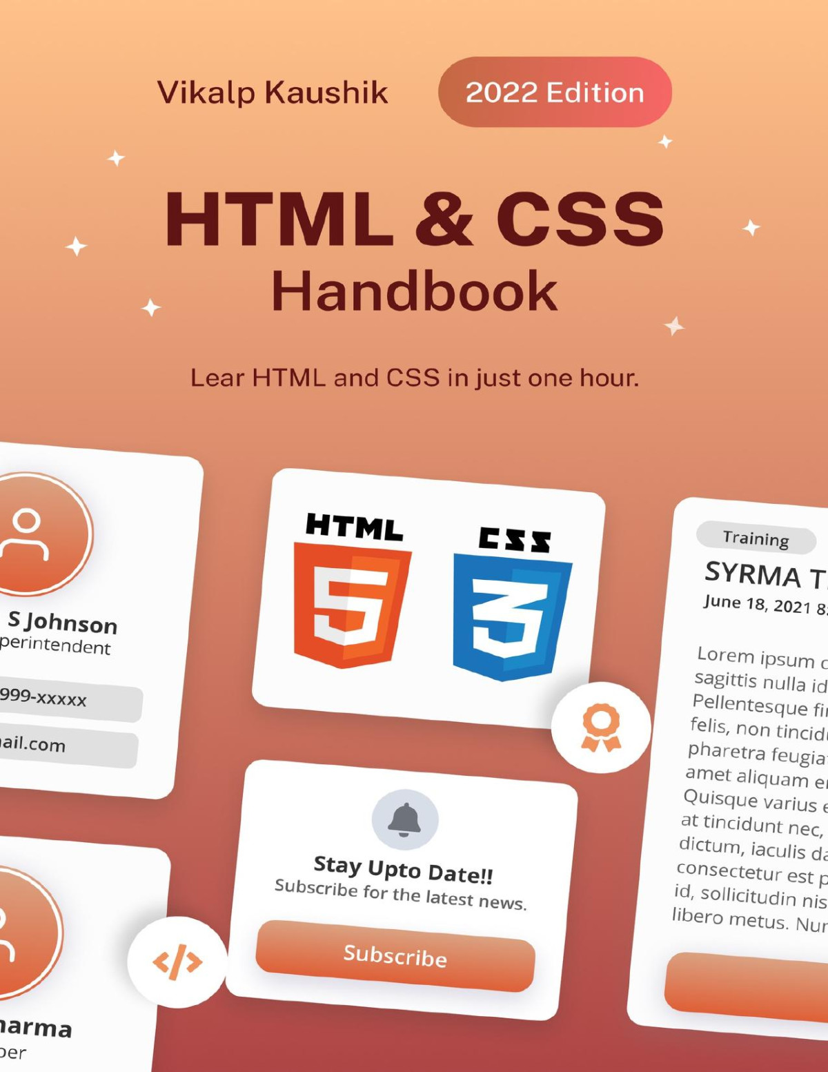 Html Css Handbook Learn Html And Css In Just 1 Hour Kaushik