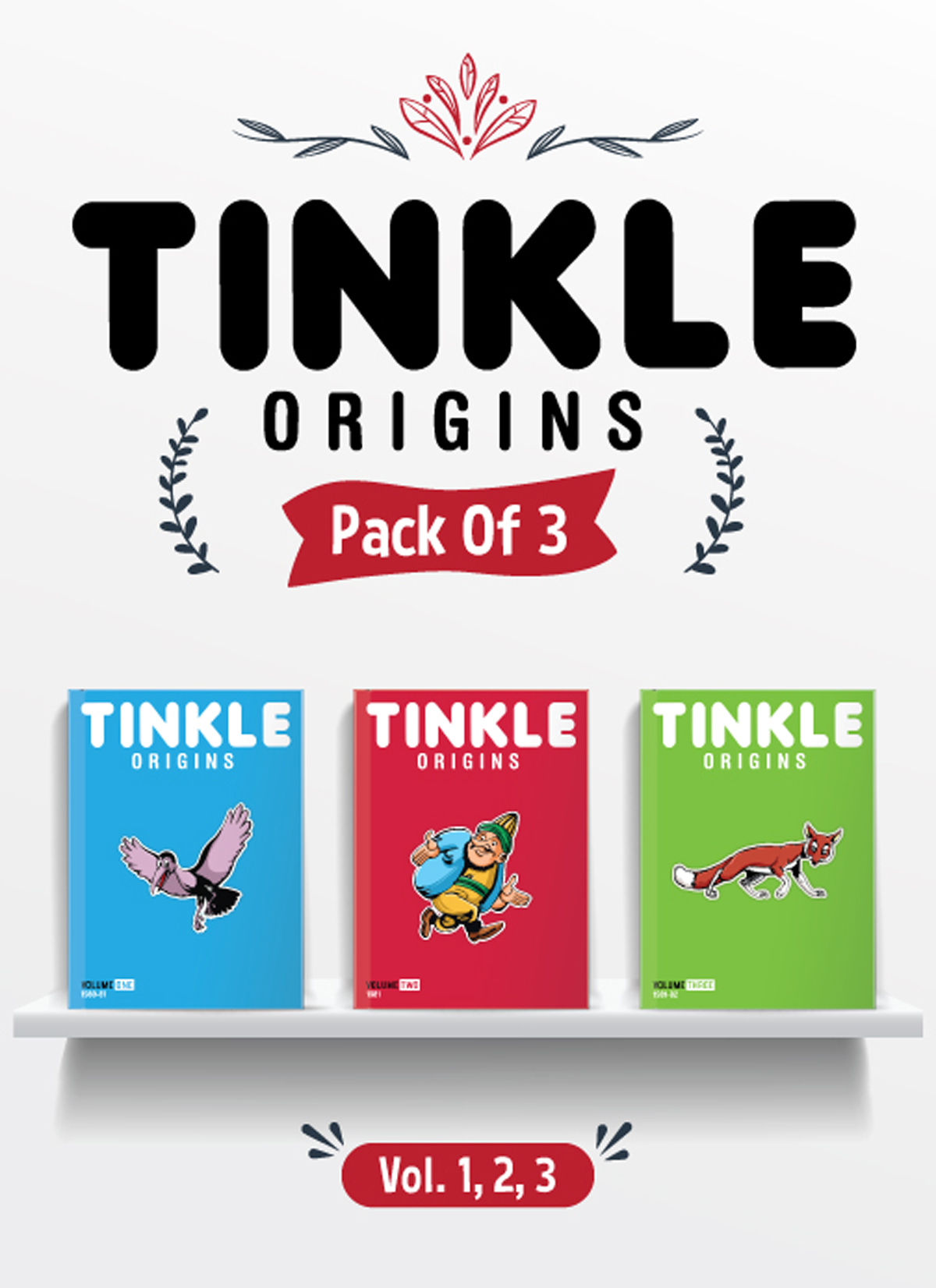 Tinkle Origins Vol123 Pack Of 3 Anant Pai