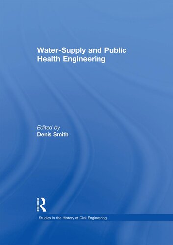 Watersupply And Public Health Engineering Denis Smith