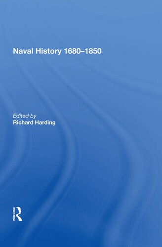 Naval History 16801850 Richard Harding