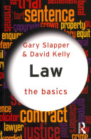 Law The Basics Gary Slapper David Kelly