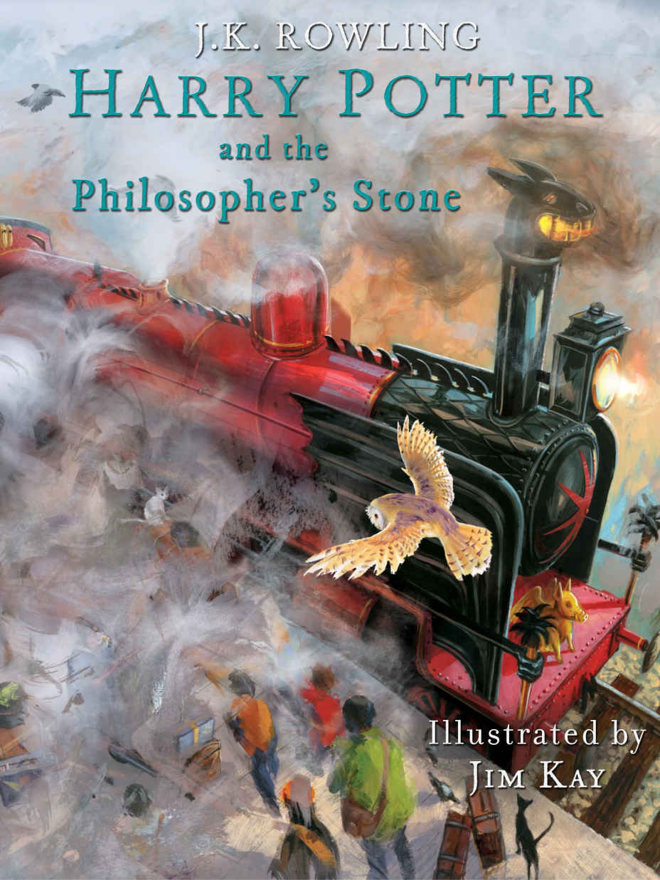 Harry Potter And The Philosophers Stone Illustrated Kindle In Motion Illustrated Harry Potter Jk Rowling
