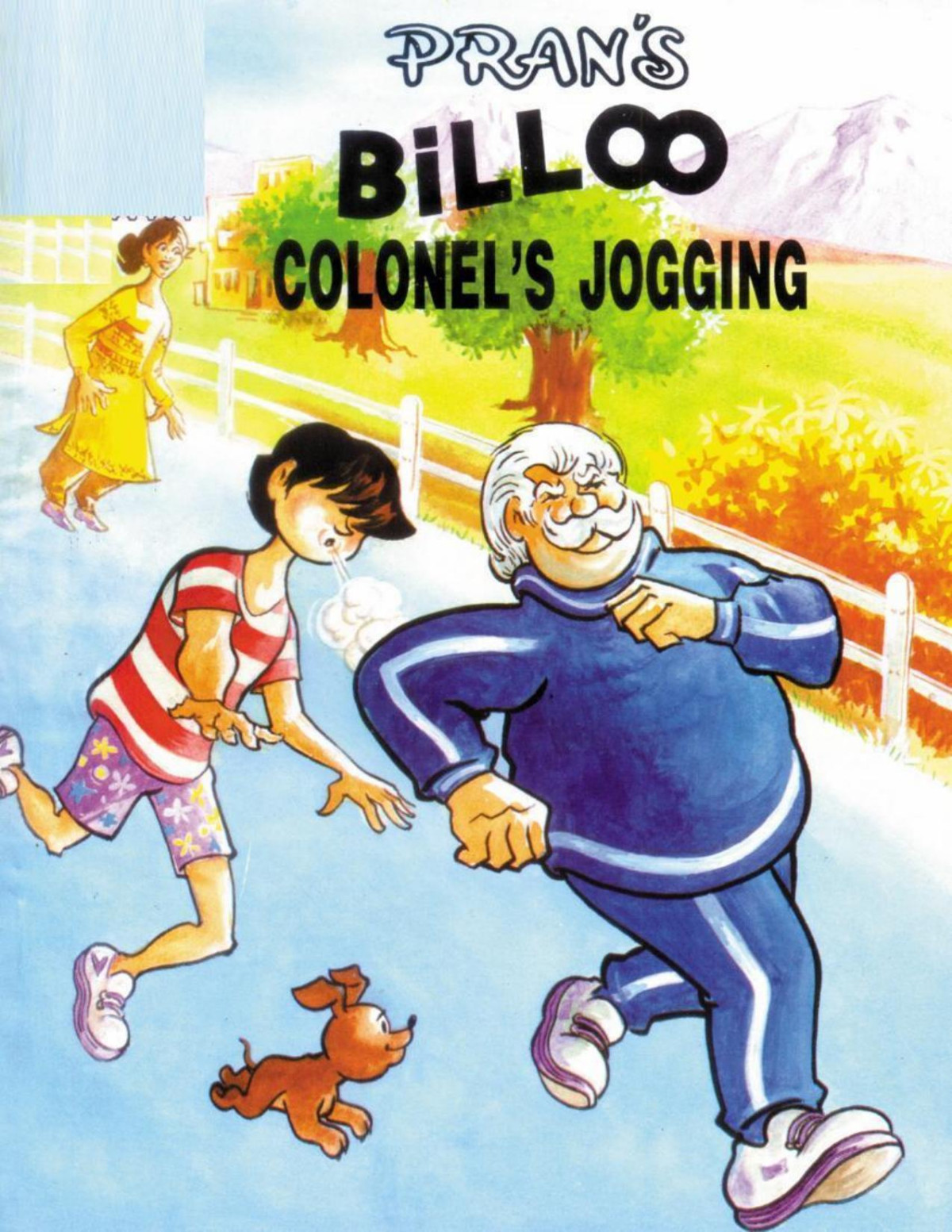 Billoo And Colonel 303 Morning Jog Billoo Pran Kumar Sharma