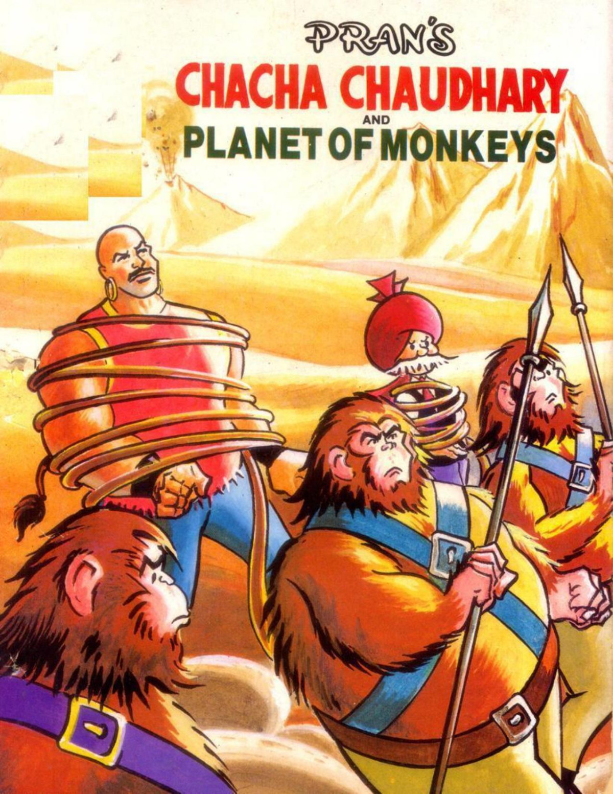 Chacha Chaudhary And Planet Of Monkeys Chacha Chaudhary Pran Kumar Sharma