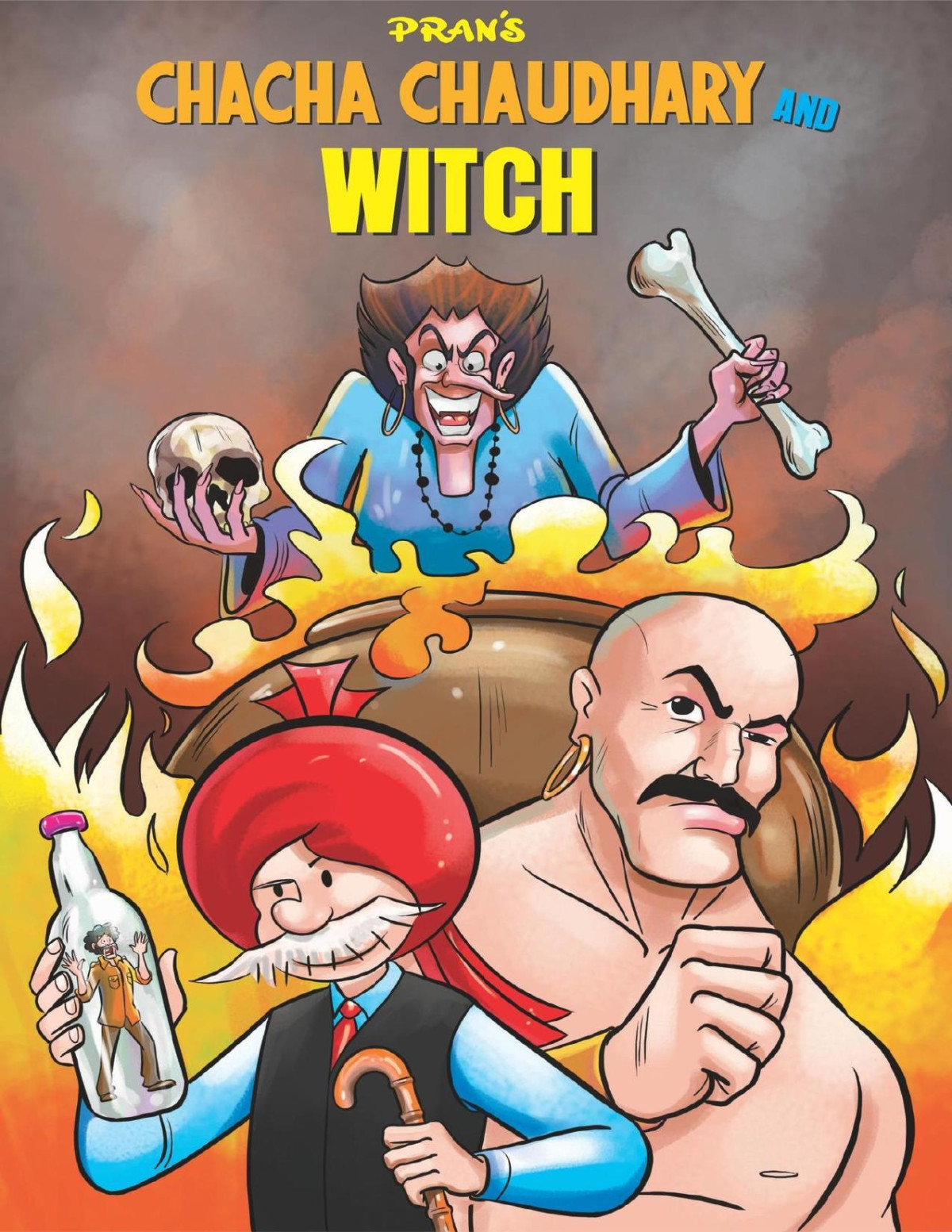 Chacha Chaudhary And Witch Chacha Chaudhary Chacha Chaudhary Series Book 250 Pran Kumar Sharma Pran Kumar Sharma