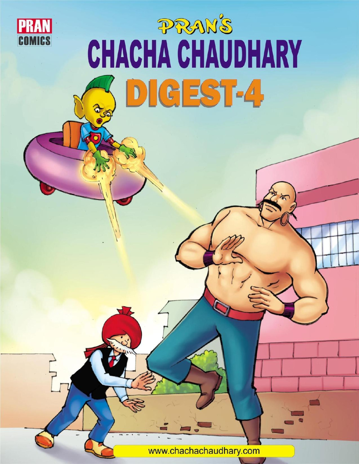 Chacha Chaudhary Digest 4 Chacha Chaudhary Pran Kumar Sharma
