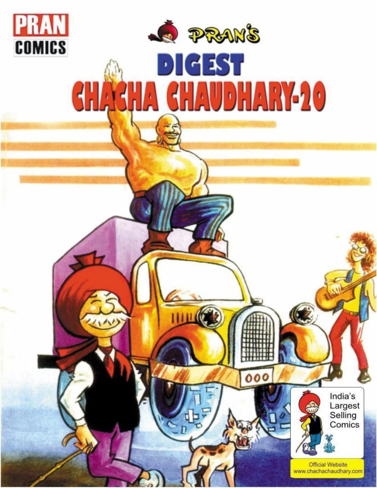 Chacha Chaudhary Digest 20 Chacha Chaudhary Pran Kumar Sharma
