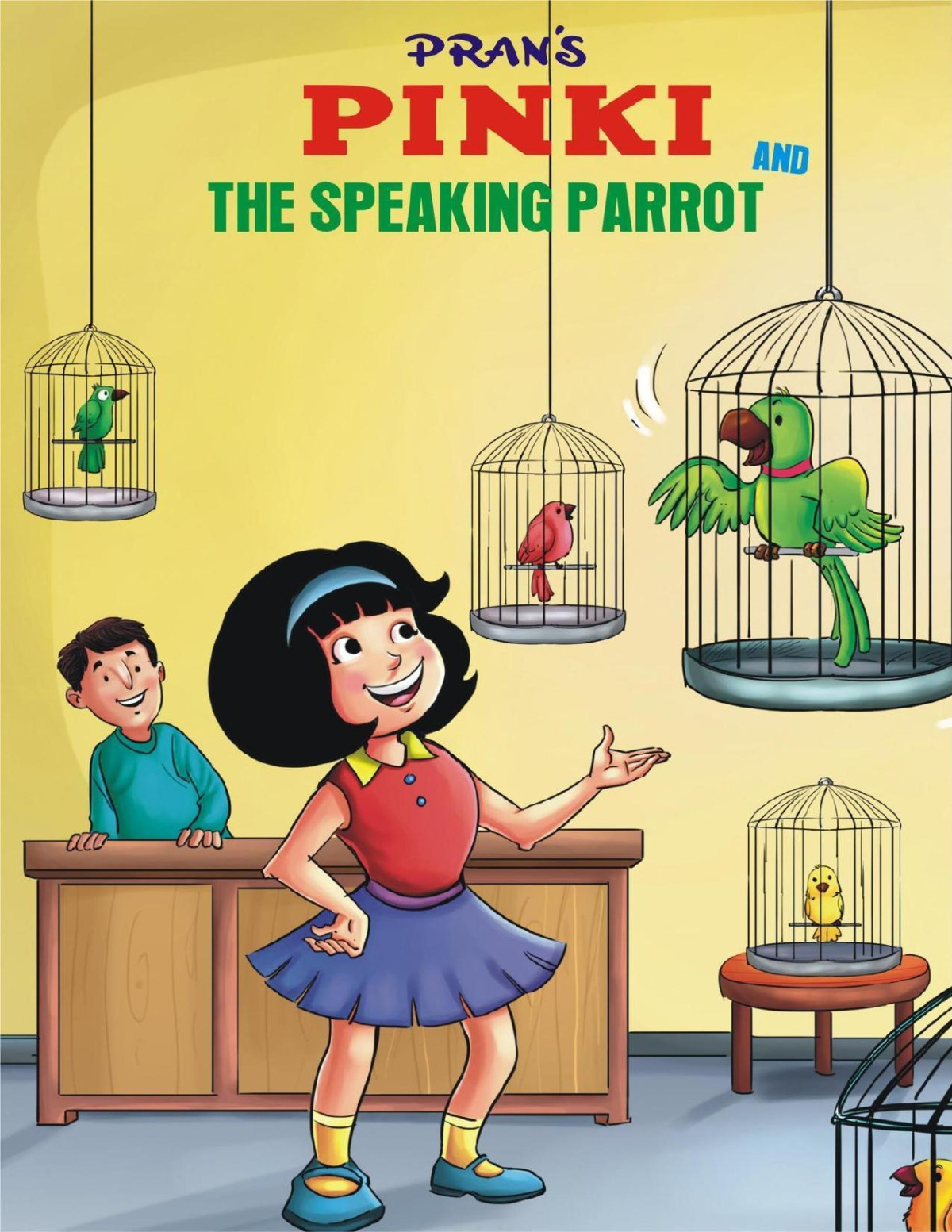 Pinki And Talking Parrot English Pinki English Pran Kumar Sharma Pran Kumar Sharma