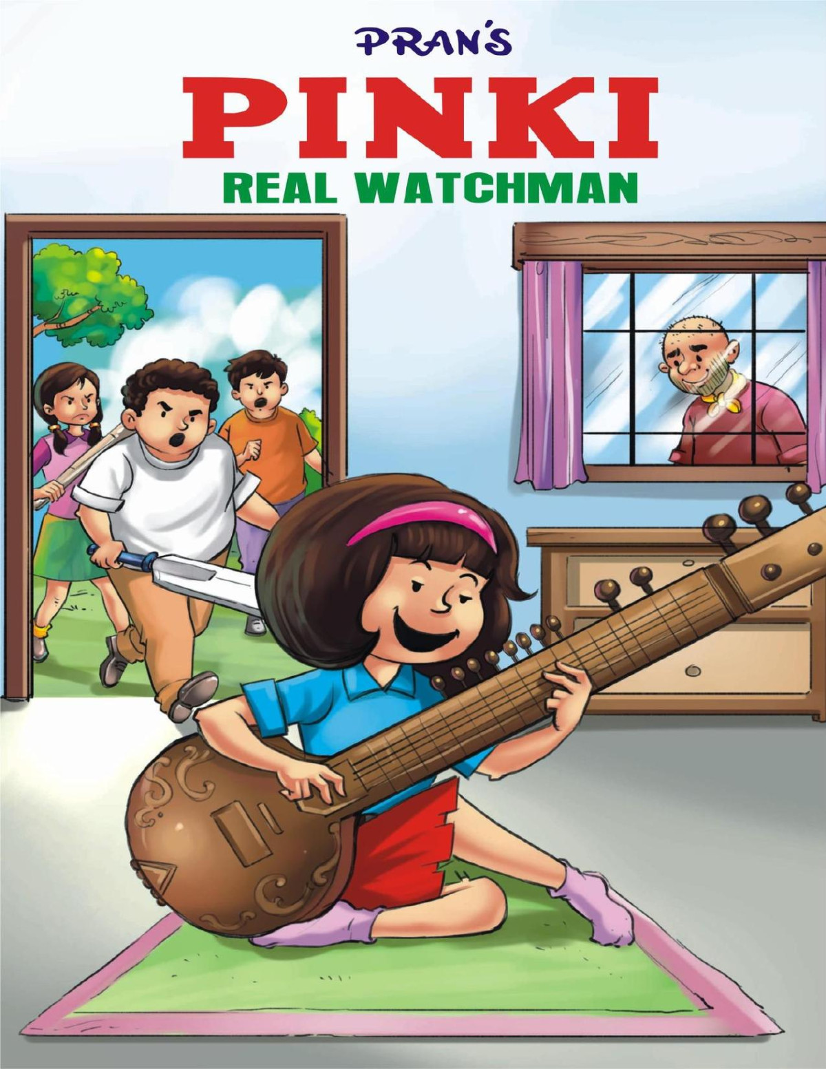 Pinki And Watchman Pinki Comics Pran Kumar Sharma Pran Kumar Sharma