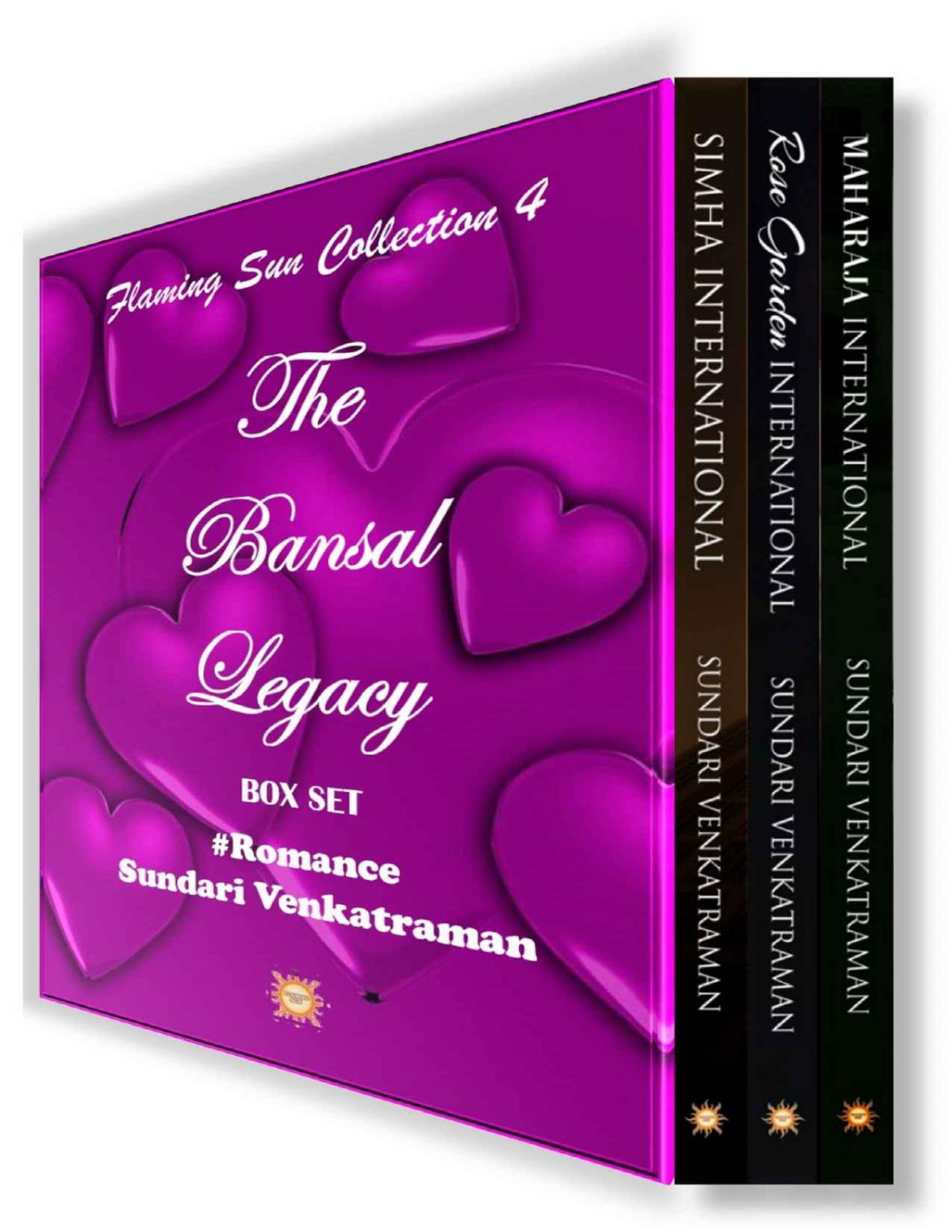 The Bansal Legacy Box Set Of 3 Novels Flaming Sun Collection Sundari Venkatraman