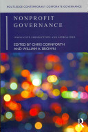 Nonprofit Governance Innovative Perspectives And Approaches Chris Cornforth