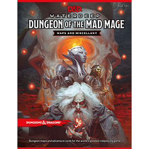 Dungeons Dragons Waterdeep Dungeon Of The Mad Mage Maps And Miscellany Accessory Dd Roleplaying Game 5ed Wizards Rpg Team