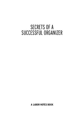 Secrets Of A Successful Organizer Alexandra Bradbury Mark Brenner