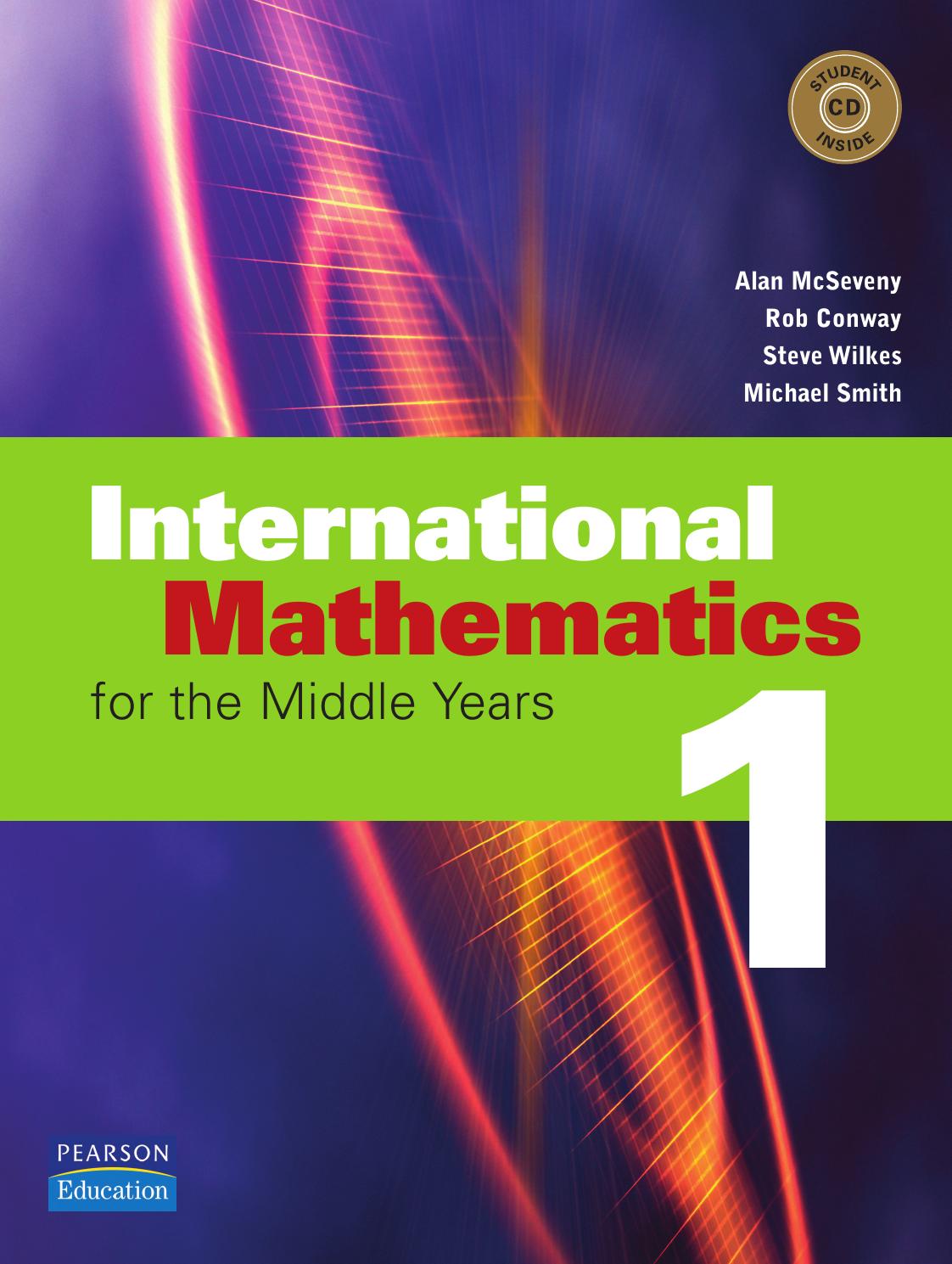 International Mathematics For The Middle Years 1 Alan Mcseveny