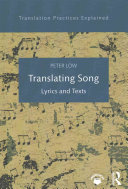 Translating Song Peter Low