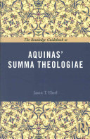 The Routledge Guidebook To Aquinas Summa Theologiae Jason T Eberl