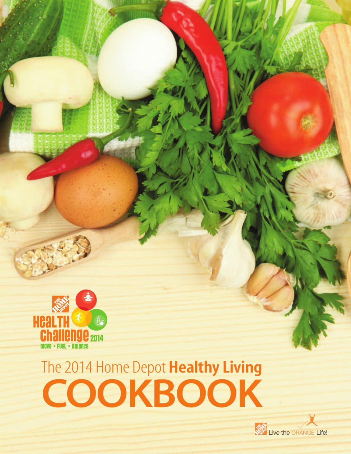 The 2014 Home Depot Healthy Living Cookbook Home Depot