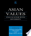 Asian Values Encounter With Diversity 1st Edition Josiane Cauquelin