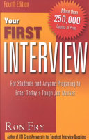Your First Interview Ronald W Fry