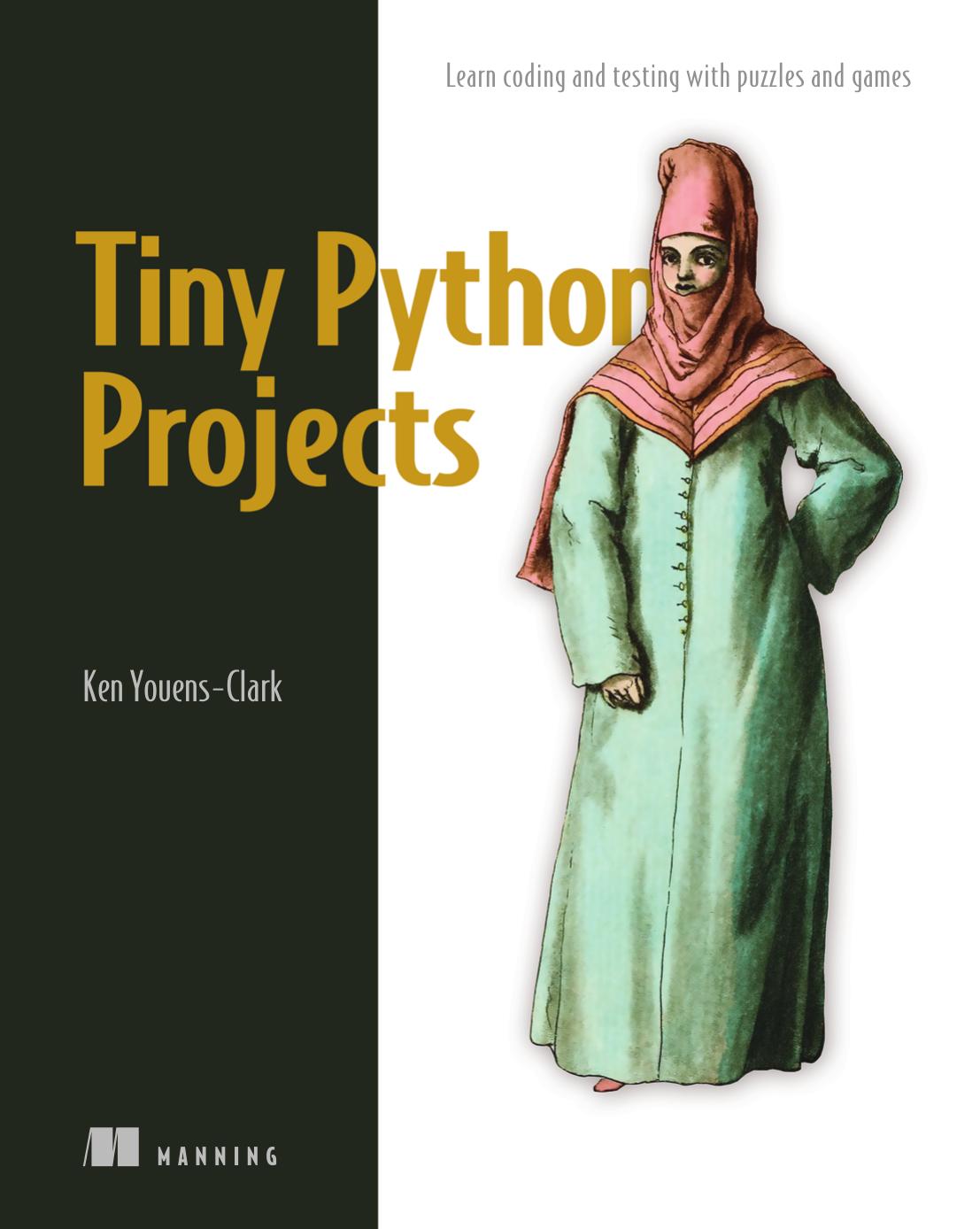 Tiny Python Projects Learn Coding And Testing With Puzzles And Games 1st Edition Ken Youensclark
