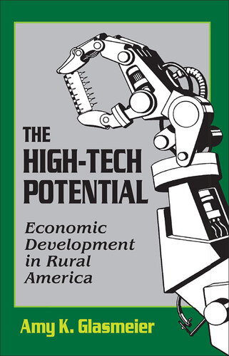 The Hightech Potential Economic Development In Rural America Amy K Glasmeier