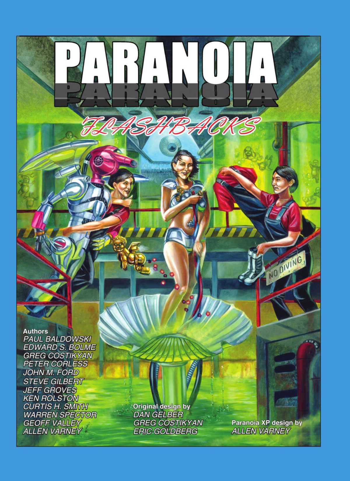 Paranoia Xp Flashbacks Mongoose Publishing