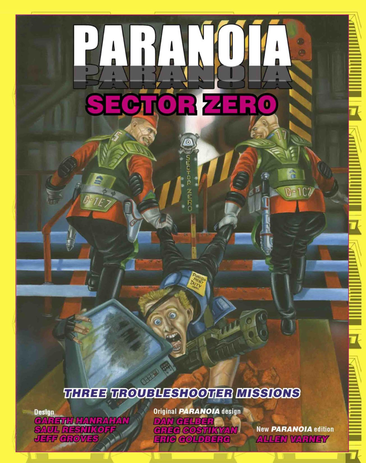 Paranoia Xp Sector Zero Mongoose Publishing
