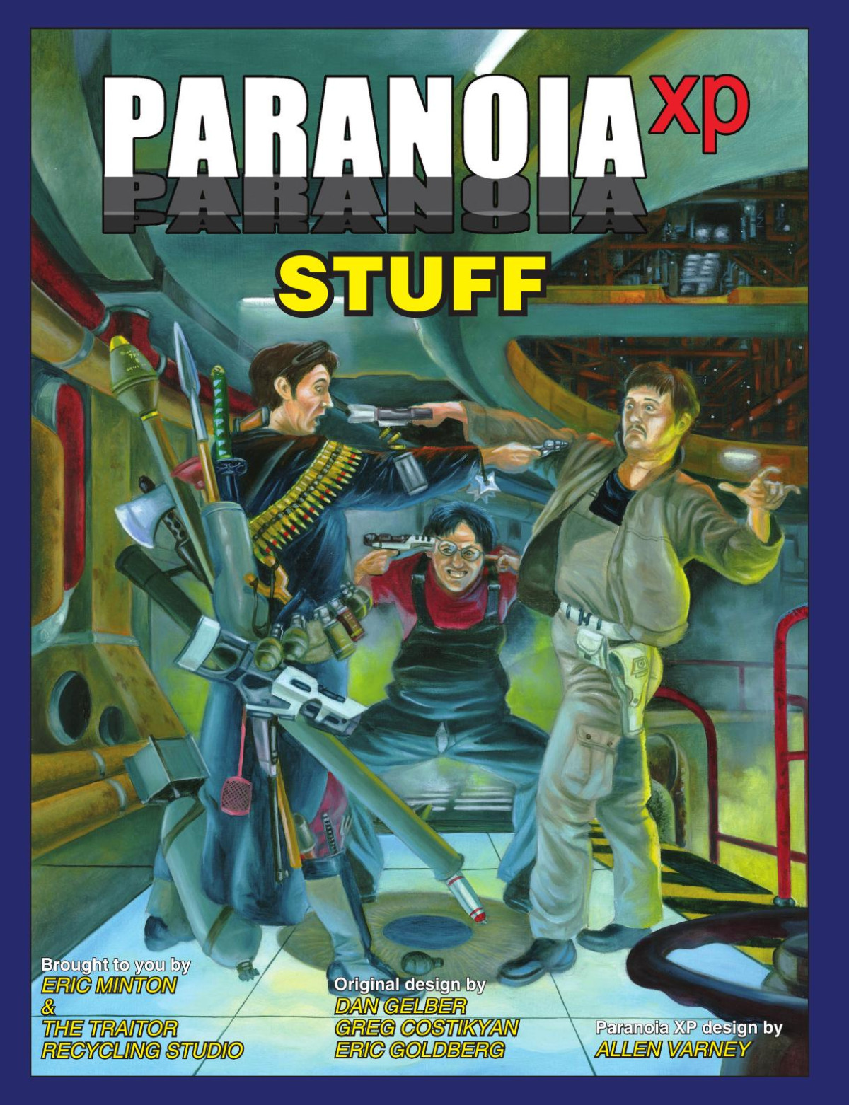 Paranoia Xp Stuff Mongoose Publishing