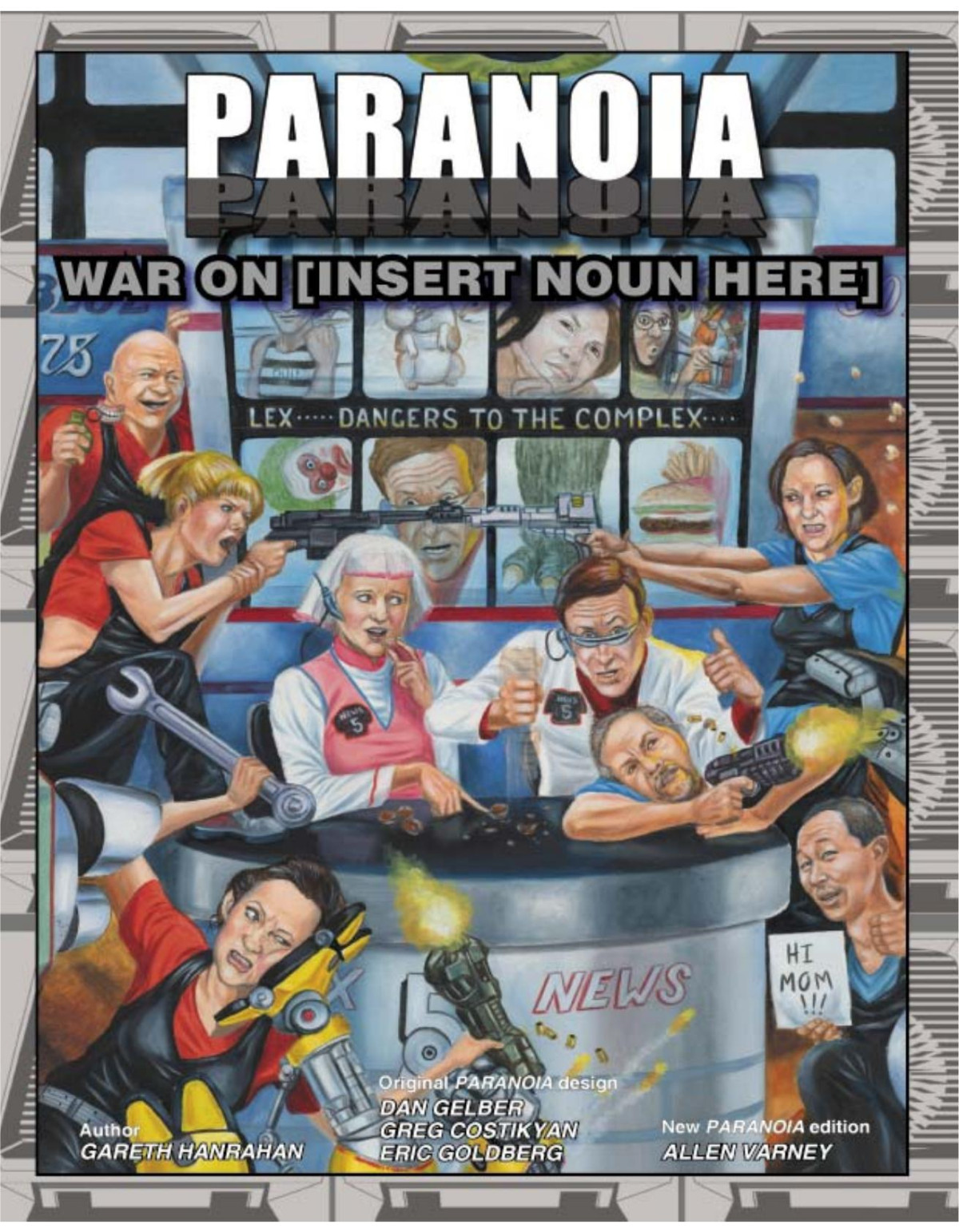 Paranoia Xp War On Insert Noun Here Mongoose Publishing
