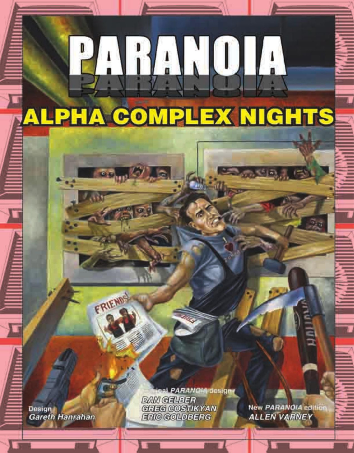Paranoia Xp Alpha Complex Nights Mongoose Publishing